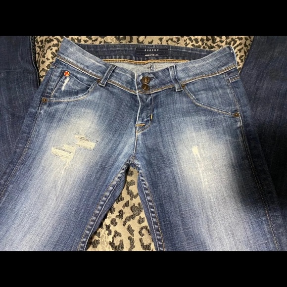 Hudson vintage straight leg jeans - Picture 1 of 12
